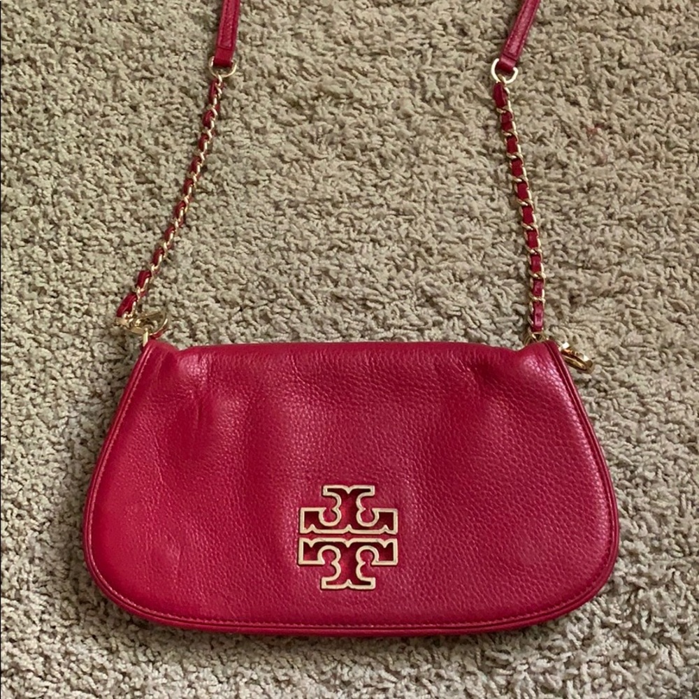 Red Tory Burch Cross Body